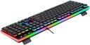 Redragon Dyaus 2 K509RGB Gaming Keyboard-	
Semi Mechanical- colors back lighting, 9 RGB backlighting modes, Brightness adjustment-104 Keys, 11 multimedia keys, Interchangeable “↑ ← ↓ →” keys and “WASD” keys