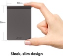 Lexar SL200 Portable SSD 1TB ,EXTERNAL Soled state drive up to 550MB/s read, 400MB/s write, with usb 3.1 type-c port