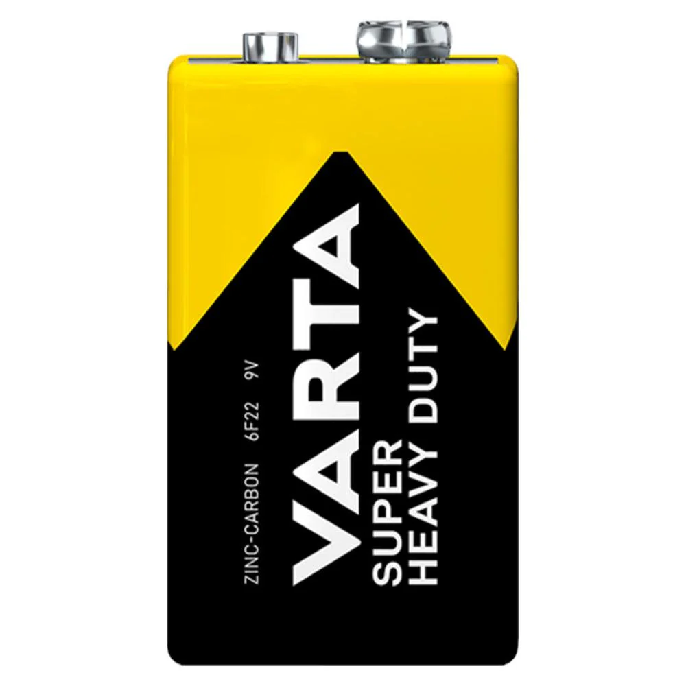 VARTA Superlife 9 V Zinc-Carbon Battery
