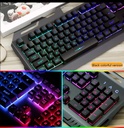 XO X-25 Keyboard Gaming 7 Color Mixing light effect
