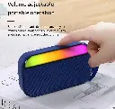 Gigamax Rechargeable Portable Wireless Speaker, Colorful LED Light, Bluetooth 5.0, Multi-color, GM-03