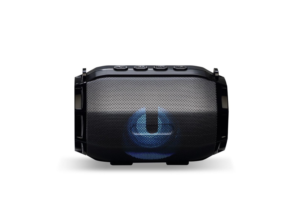 Gigamax Rechargeable Portable Wireless Speaker, Colorful LED Light, Bluetooth 5.0, Multi-color, GM-03