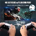  Games Retro 4K Game Station Built-in Muitl Emulators TV Game Box, Plug-and-Play Video Game Stick, HDMI Output for TV
