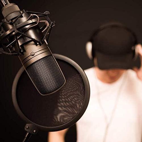 COOLCOLD Mic f-15 , Noise Cancelling USB Microphone for Windows and Mac, Professional PC Microphone Computer, Laptop, Desktop, Plug and Play Mic (Black)