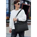 
Arctic Hunter GW0012 Laptop Shoulder Bag, 15.6 Inch, Water Resistant, Black, 