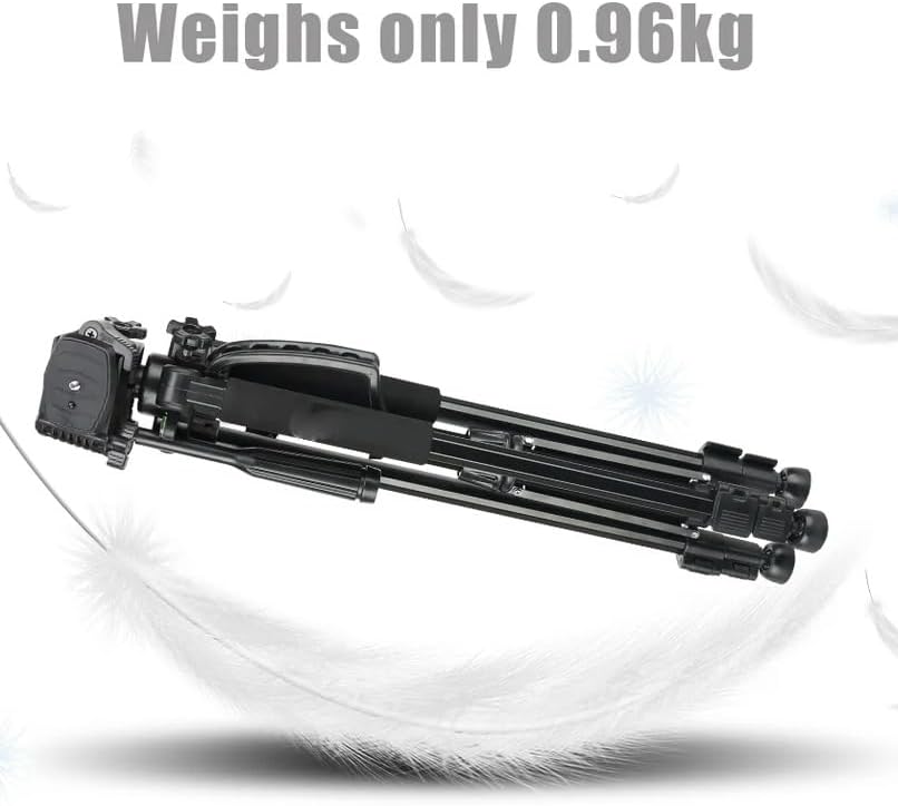 NeePho NP8840 Extendable 180 Degrees Tilt Handle Carbon Fiber Camera Tripod Phone Outdoor Live Selfie Camera Phone Floor, Stand for DSLR Camera