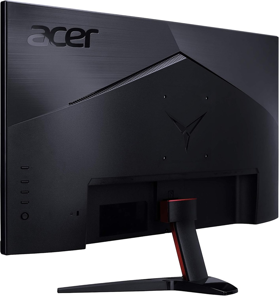 Acer Nitro KG242YE Gaming Monitor 23.8 Inch (60 cm Screen) Full HD, 100Hz HDMI, 75Hz VGA, 4ms (GTG), 2xHDMI 1.4, VGA, HDMI FreeSync, Black
