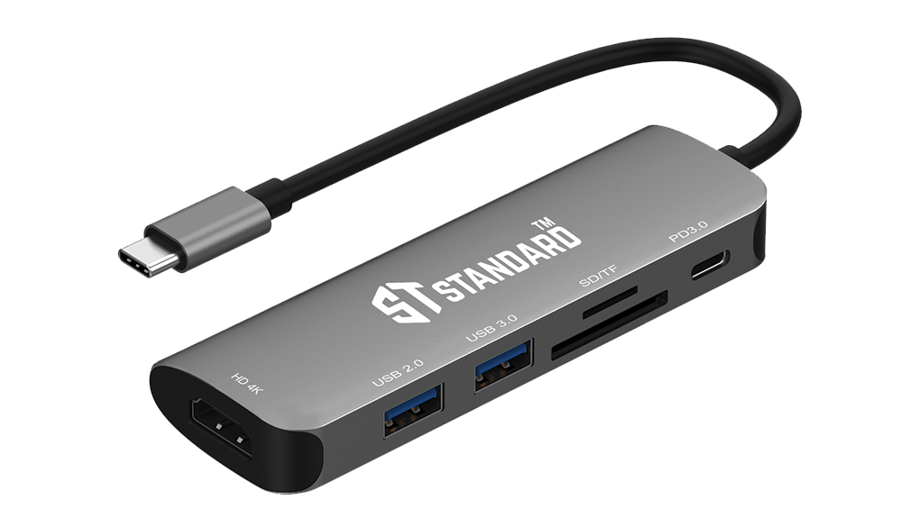 ST-95116D 6-in-1 Docking Station