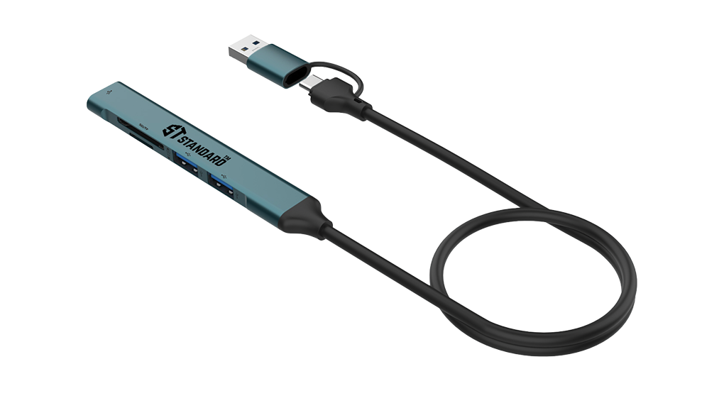 ST-UCA9705 USB-C Docking Hub with Card Reader