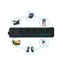 A Copper Power Strip 16A With 4 Outlets and 2 USB Ports, 2 meter cable