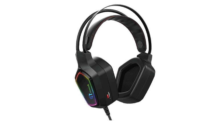 ST-Standard GM-08 Wired Stereo Gaming Headset with Mic, 3.5 mm - Red/Black