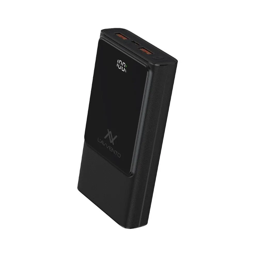 L'AVVENTO MP657 Power Bank, 10,000 mAh, 22.5 W, LCD