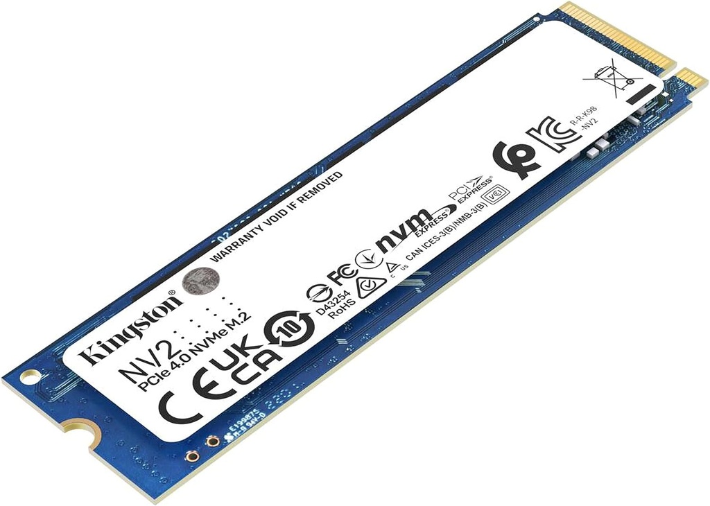 Kingston NV2 250 GB M.2 2280 NVMe PCIe 4.0 SSD