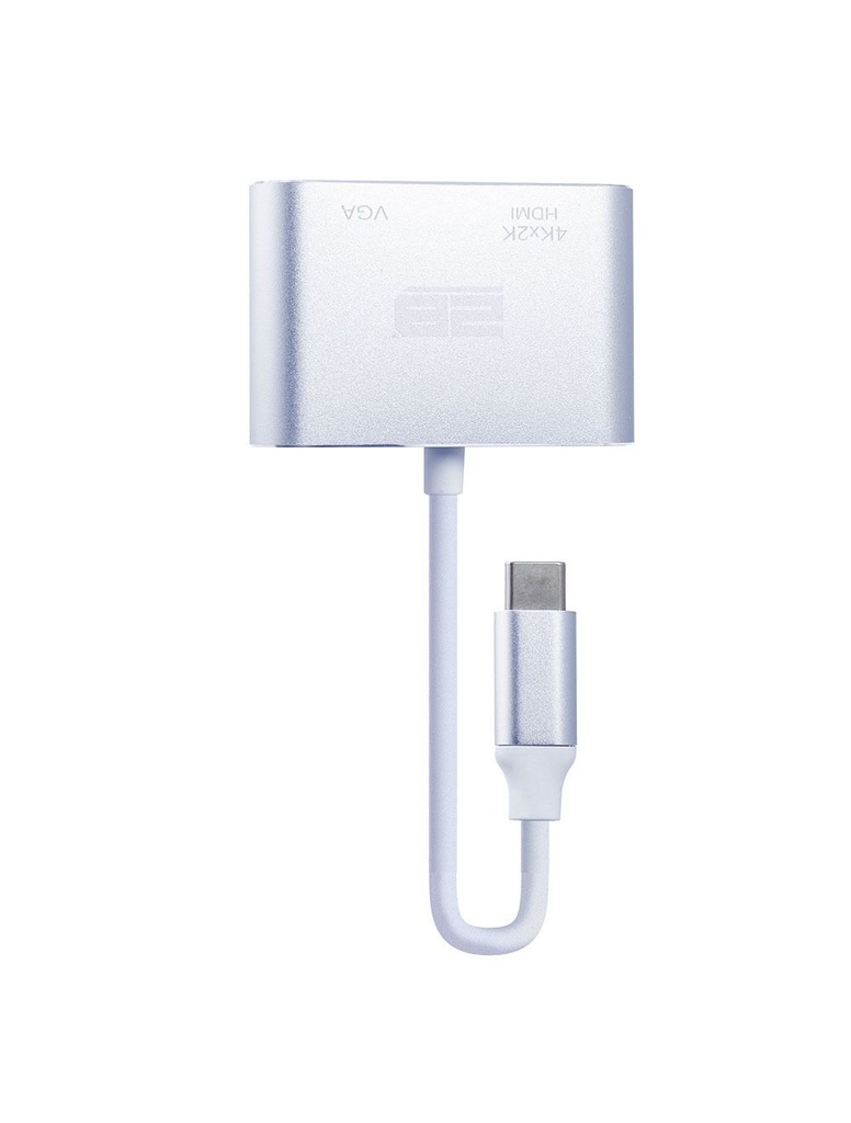 2B (CV146) Type C Male to VGA - HDMI - DVI - USB3