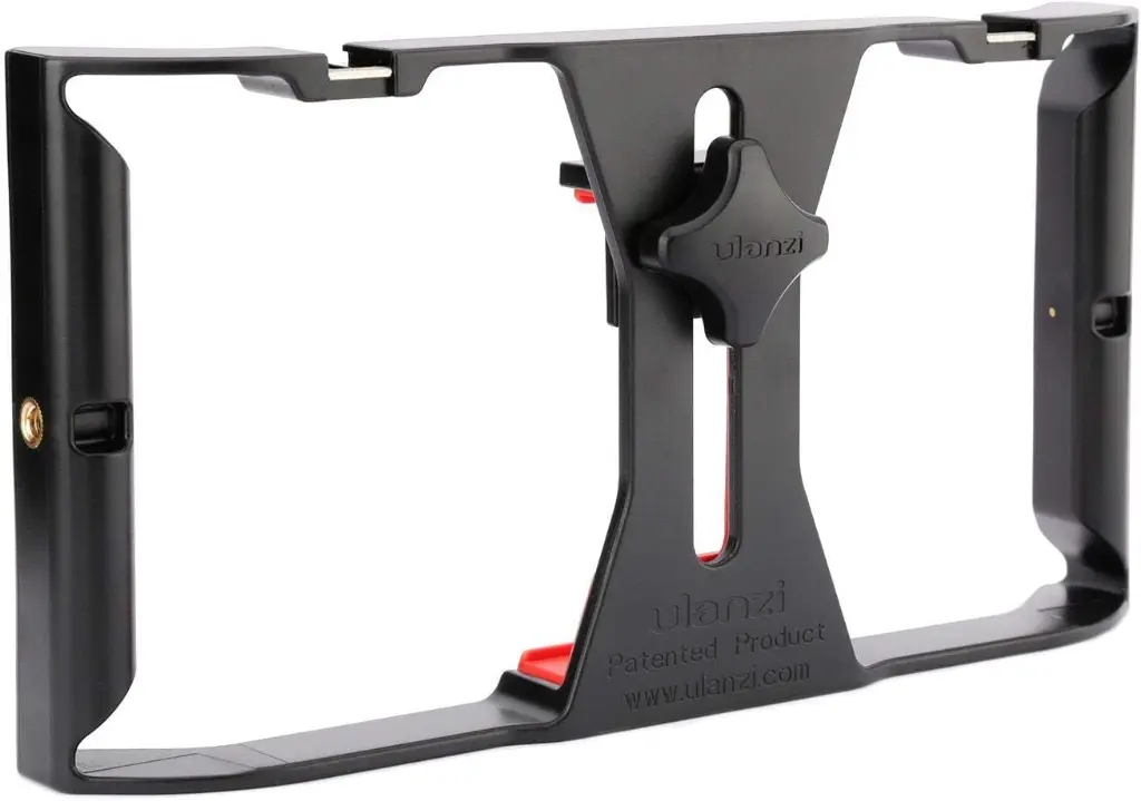 U-Rig Pro Smartphone Video Rig with Dual Handgrips, 3 Cold Shoe Mounts and 1/4-inch Threads