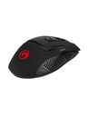 Marvo Gaming Mouse M355 with Thumb Rest 7200 DPI Optical Sensor 7 Color Backlight - Black