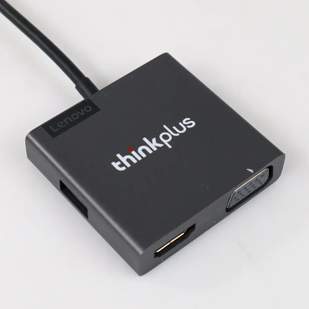 Lenovo Thinkplus USB-C 4-in-1 Hub - HDMI 4K, VGA 1080p, USB-A and USB-C