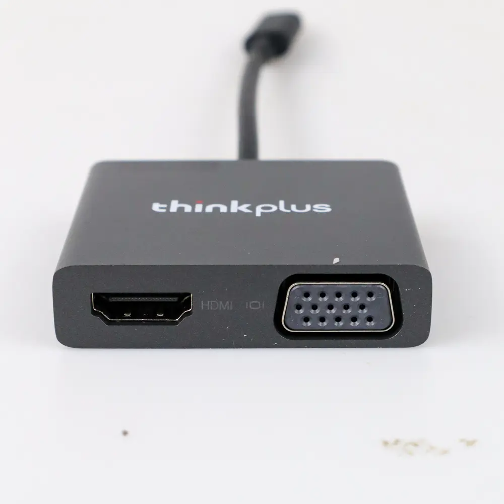 Lenovo Thinkplus USB-C 4-in-1 Hub - HDMI 4K, VGA 1080p, USB-A and USB-C