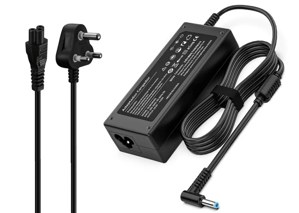 HP 65W Laptop Charger 19.5V 3.33A with 4.5mm Blue Tip