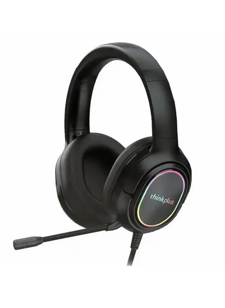 Lenovo ThinkPlus G85B Wired Gaming Headset with Mic, USB, Black