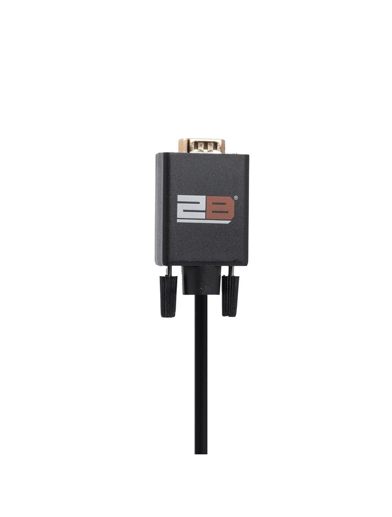 2B (CV144) Type C to VGA Cable - 1.8M - Black