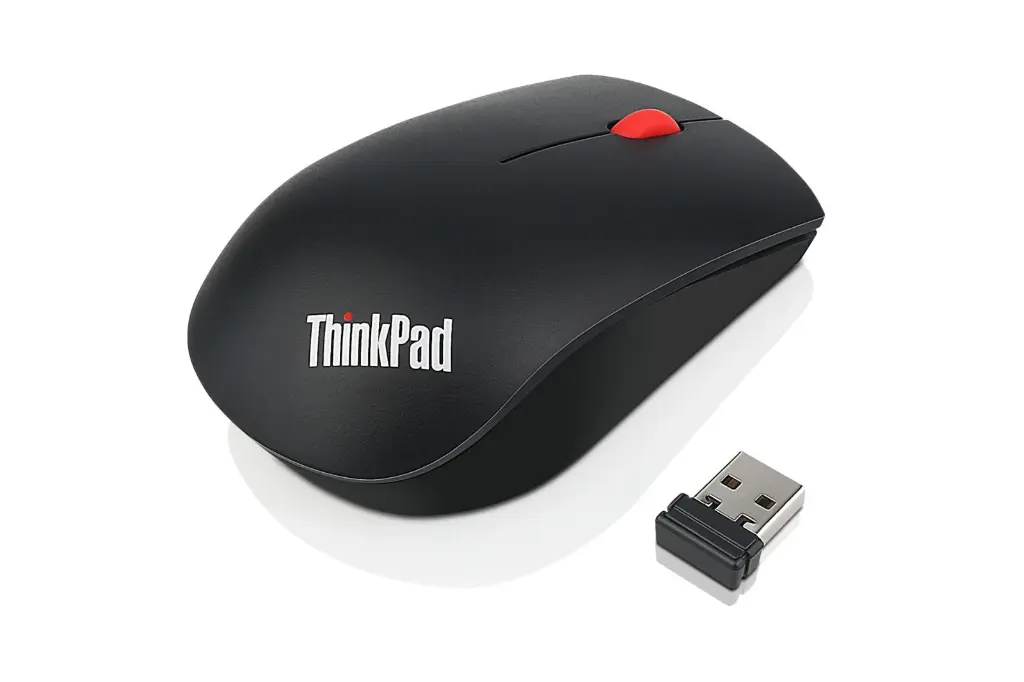 Lenovo 150 Wireless Mouse, 2.4GHz USB-A, 1000 DPI, Black