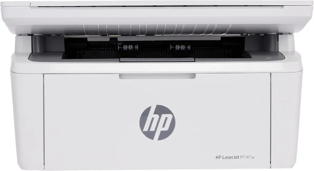 طابعة HP LaserJet MFP M141w لاسلكية متعددة الوظائف أحادية اللون (7MD74A) - أبيض
