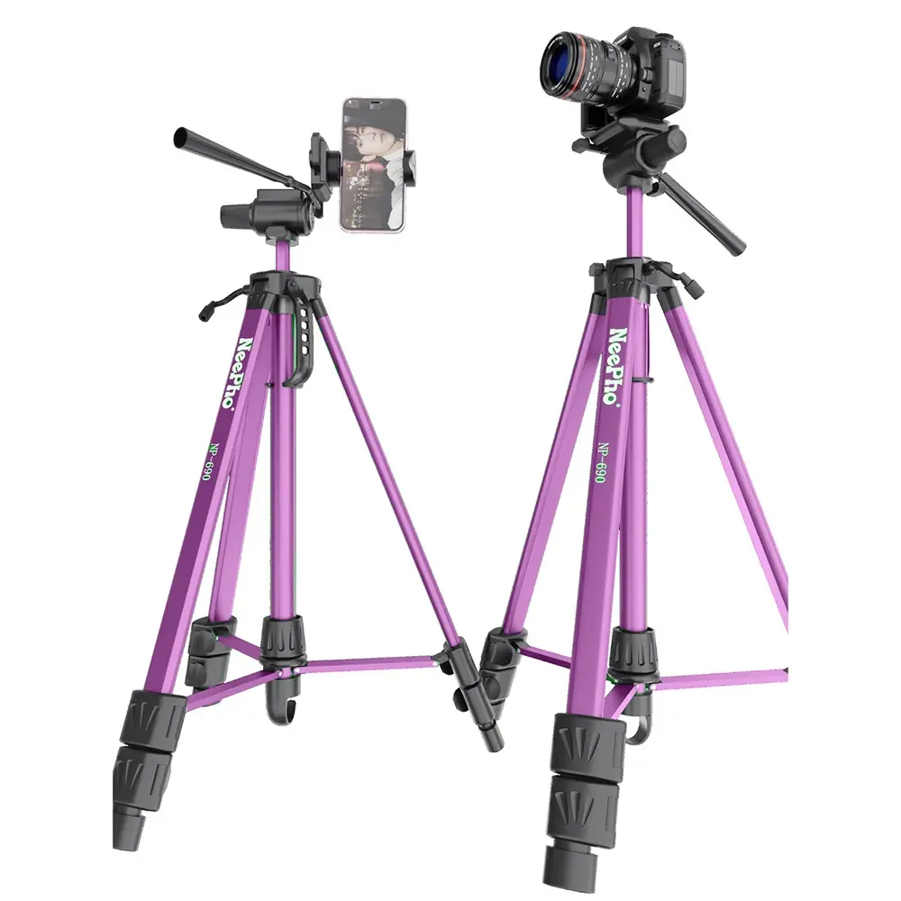 NeePho NP-690 170 cm Telescopic Tripod, Lightweight Alloy
