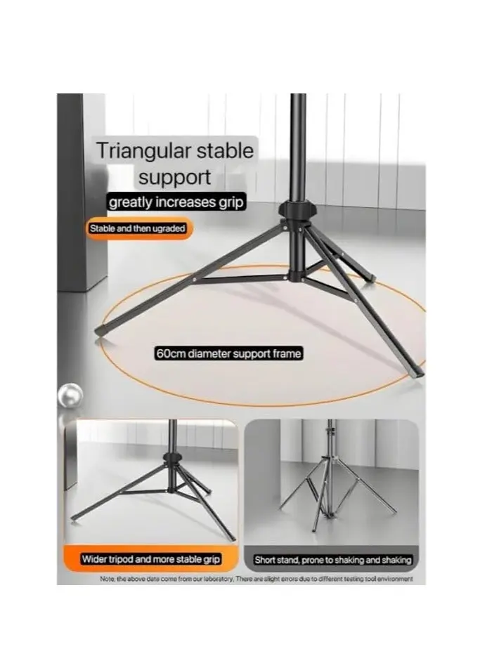 NeePho NP-Z3 Heavy-Duty Extendable Tripod, 360° Pan-Tilt Head, 90° Tilt