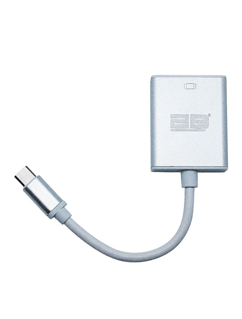 2B (CV224) Converter From Type C Male to VGA Female