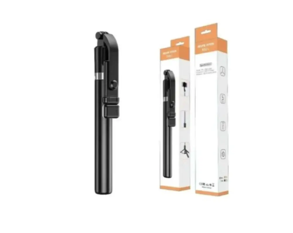 BG-R1SL Bluetooth Selfie Stick Tripod with Detachable Remote