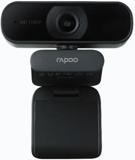 كاميرا ويب Rapoo C260 USB بدقة Full HD 1080p وعدسة واسعة 95 درجة
