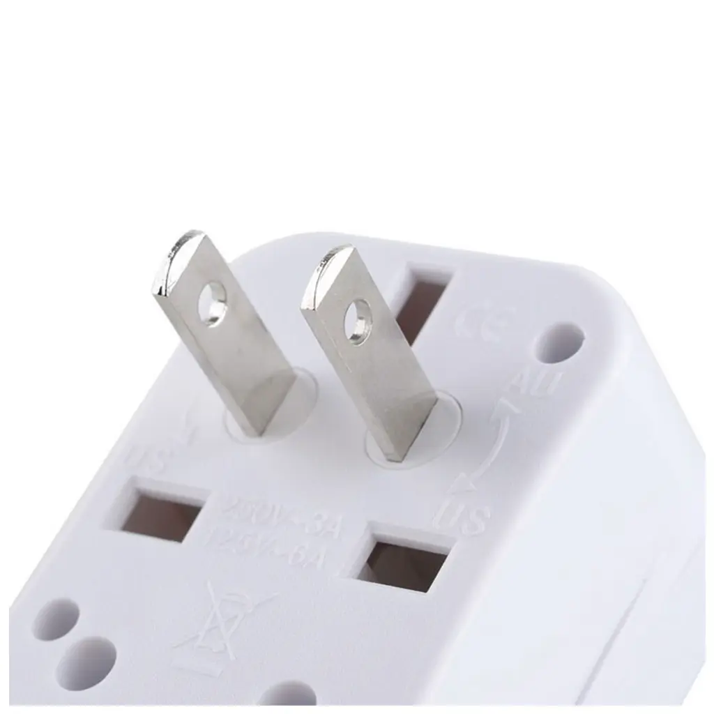 iLOCK Universal Travel Adapter, US to UK/EU/AUS, Compact and Portable, 100-240V