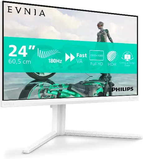 Philips Evnia 24M2N3201A 23.8" Full HD Fast IPS Gaming Monitor - 180Hz, HDR10, Black
