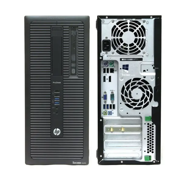 HP EliteDesk 800 G1 Tower Desktop - Intel Core i5-4570 4th Gen 8GB DDR3 500GB HDD (Used)