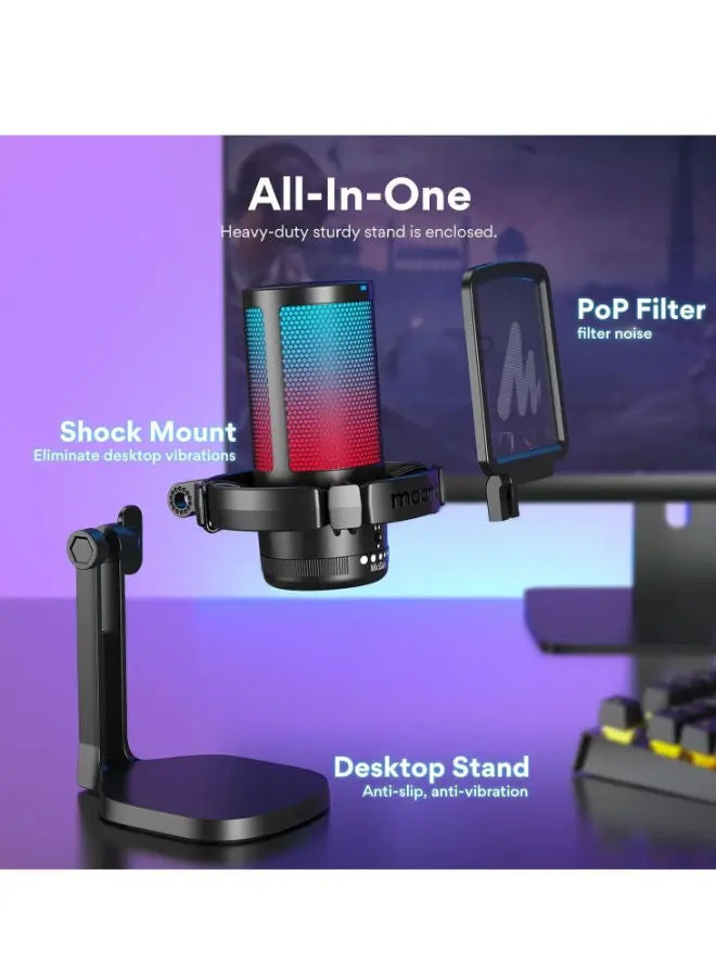 DGM20 Gaming Microphone for PC with Noise Cancella (2).webp