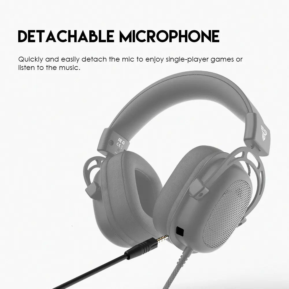 Fantech MH90 Sonata Multi-Platform Gaming Headset, 53mm Drivers