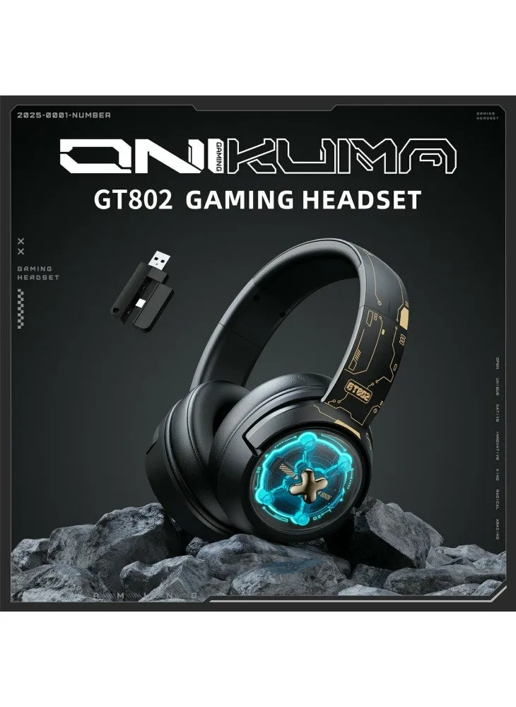 ONIKUMA GT802 Gaming Headset Triple Mode Low Laten (2).webp