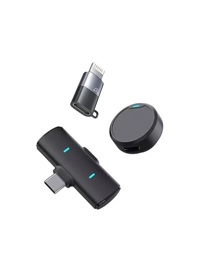 M1 Wireless Magnetic Lavalier Microphone with Button Control, Long-Endurance Battery