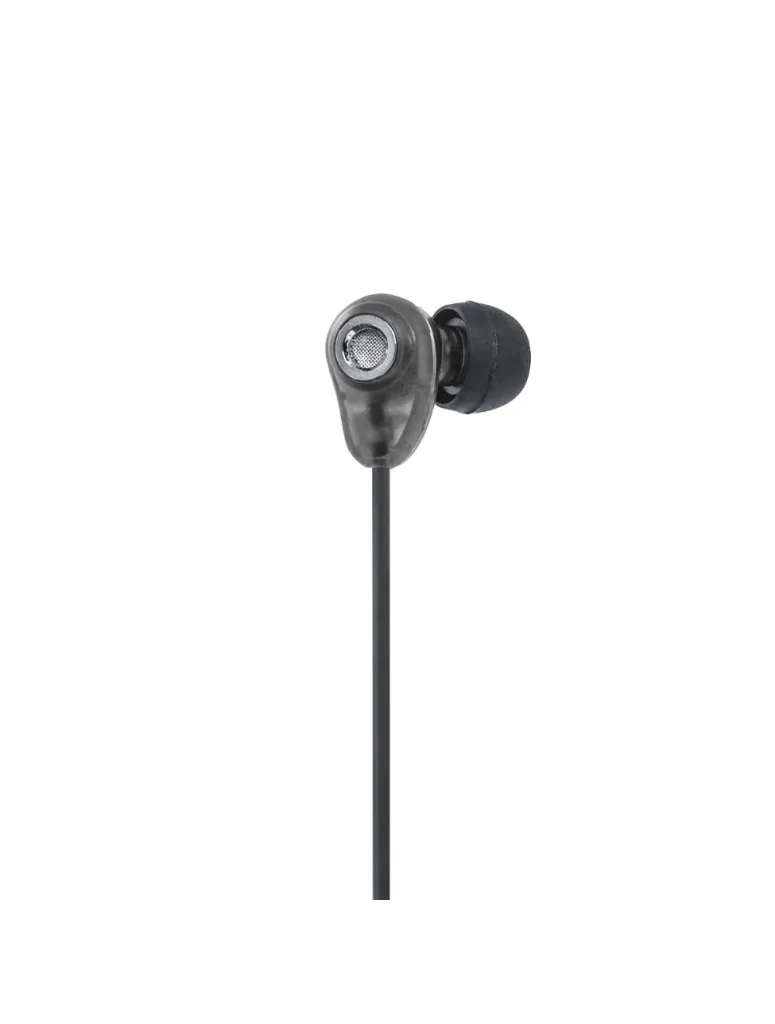 L'AVVENTO HP66B Sleeping Earphone with Mic, 3.5mm & Volume Control - Black