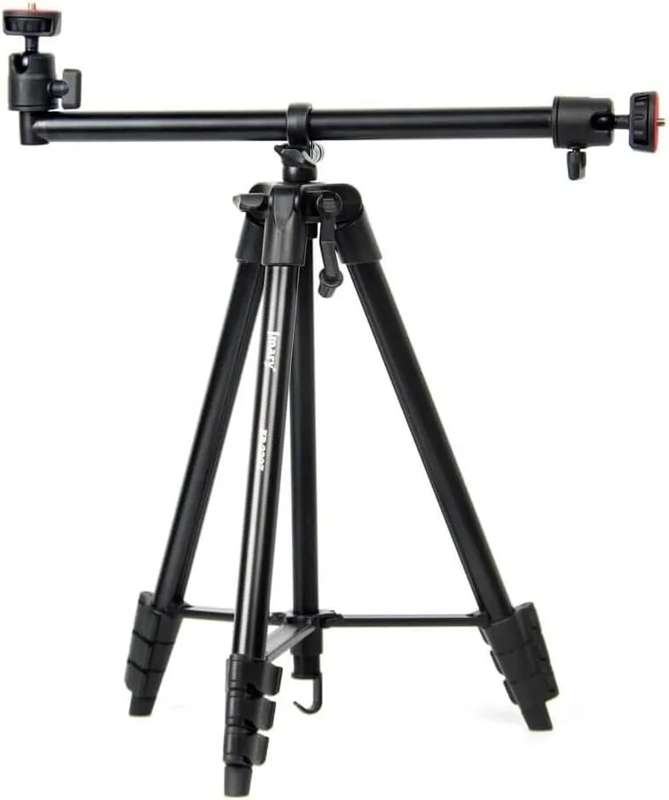 JMARY KP-2207 Portable Aluminum Tripod, 4-Section, up to 133 cm
