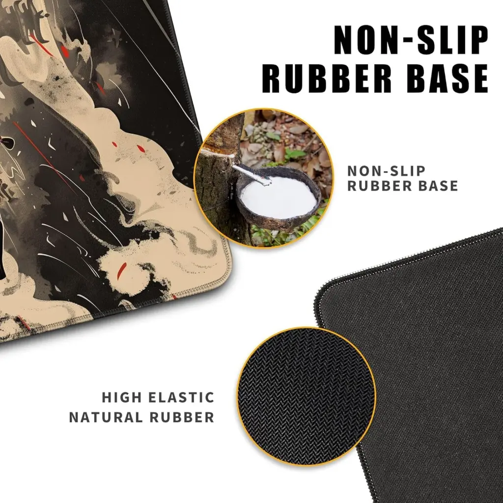 Samurai House Mouse Pad & Desk Mat – 700×300×2 mm