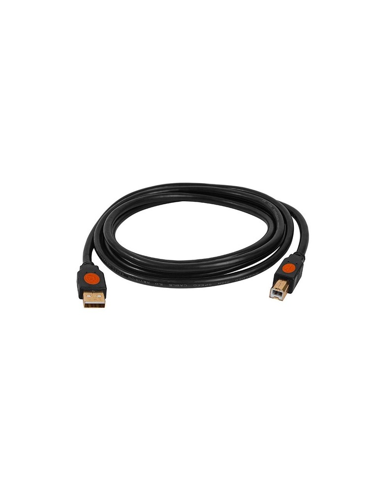 2B DC107 USB 2.0 Type-A to Type-B Printer Cable, 1.8 m