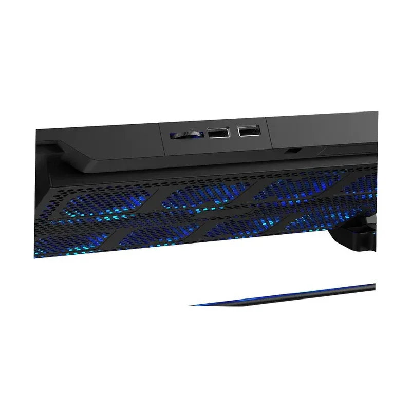 Rapoo CF300 Laptop Cooling Pad, 8 Silent Fans, 7-Level Height, up to 17"