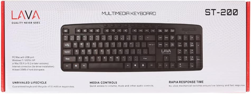 Keyboard_LAVA_ST200_Multimedia_USB