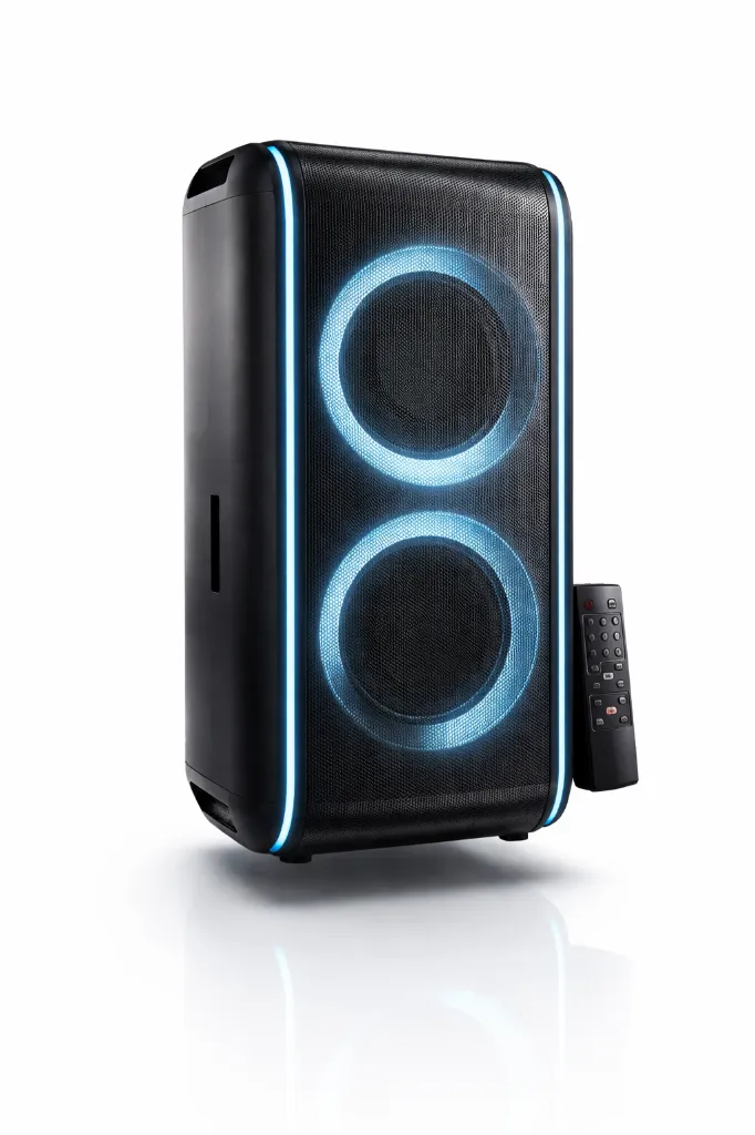 VOX V-10000 Portable Bluetooth Karaoke Party Speaker - Dual Woofers, RGB, Remote