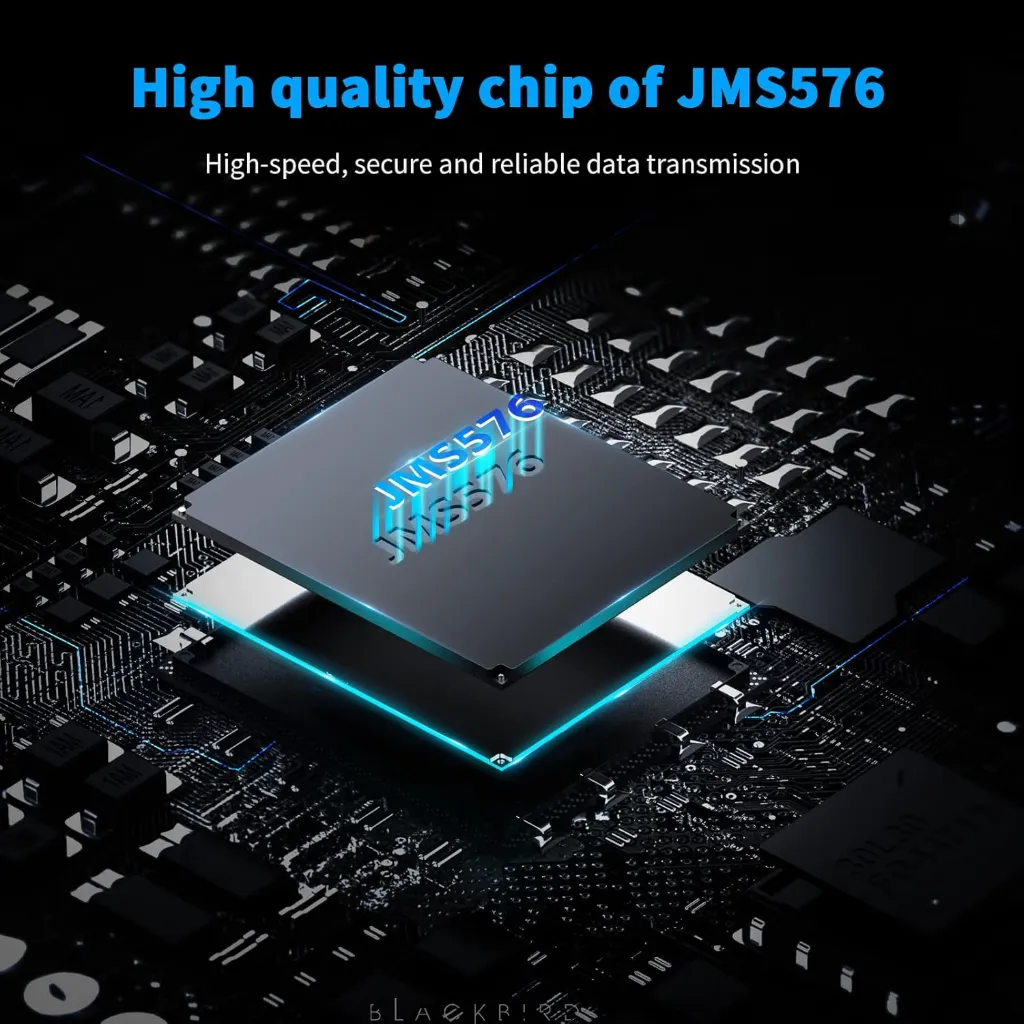 علبة قرص صلب خارجية ELUTENG مقاس 2.5 بوصة USB-C إلى SATA بسرعة 5Gbps ودعم UASP