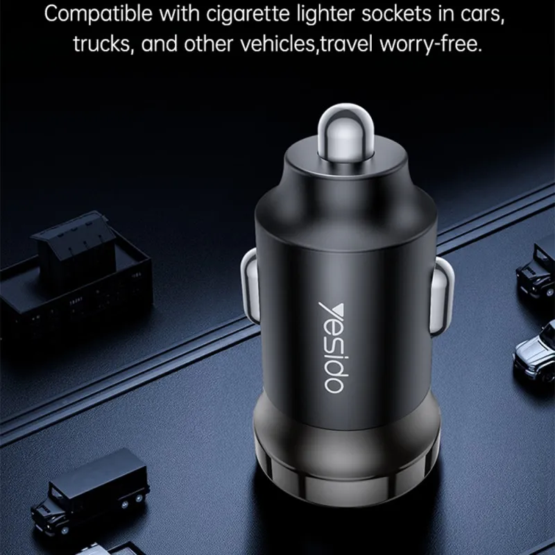 chargeur-voiture-30w-rapide-usb-c-yesido (8).webp