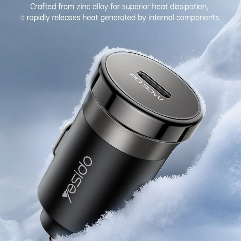chargeur-voiture-30w-rapide-usb-c-yesido (10).webp