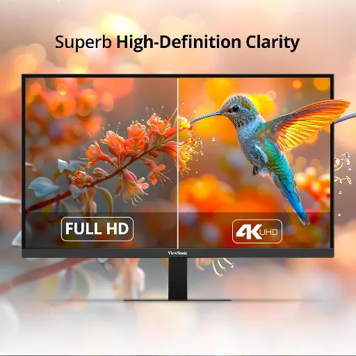 ViewSonic VA2708-4K-MHD Monitor, 27 inch, 4K UHD